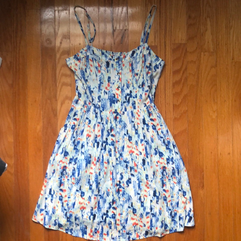 Express Multicolored Spring Dress - Picture 2 of 3